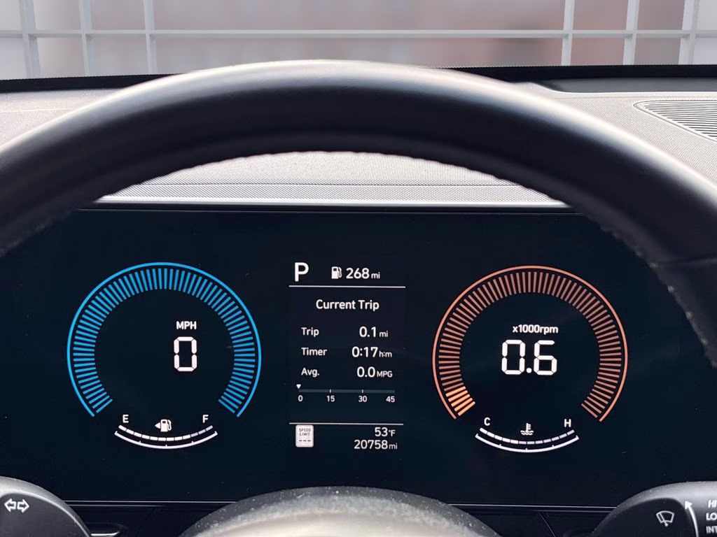 2025 Denim Blue Pearl Hyundai Kona SEL FWD SUV