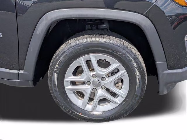 2021 Diamond Black Crystal Pearlcoat Jeep Compass Sport 4X4 SUV