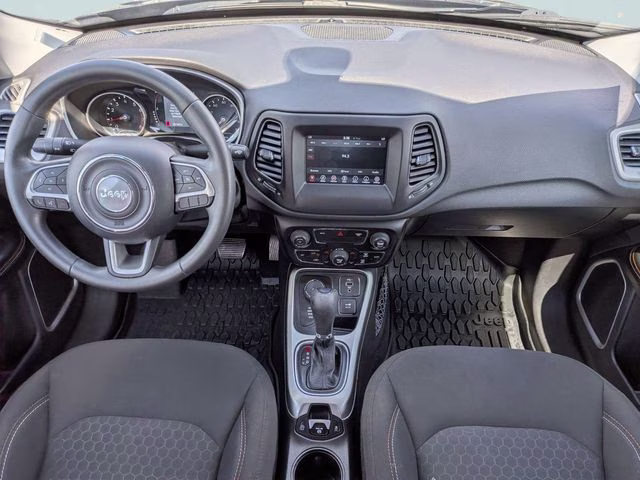 2021 Diamond Black Crystal Pearlcoat Jeep Compass Sport 4X4 SUV