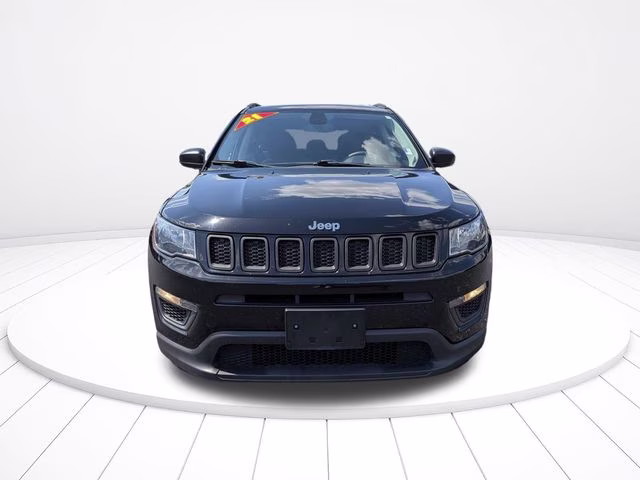 2021 Diamond Black Crystal Pearlcoat Jeep Compass Sport 4X4 SUV
