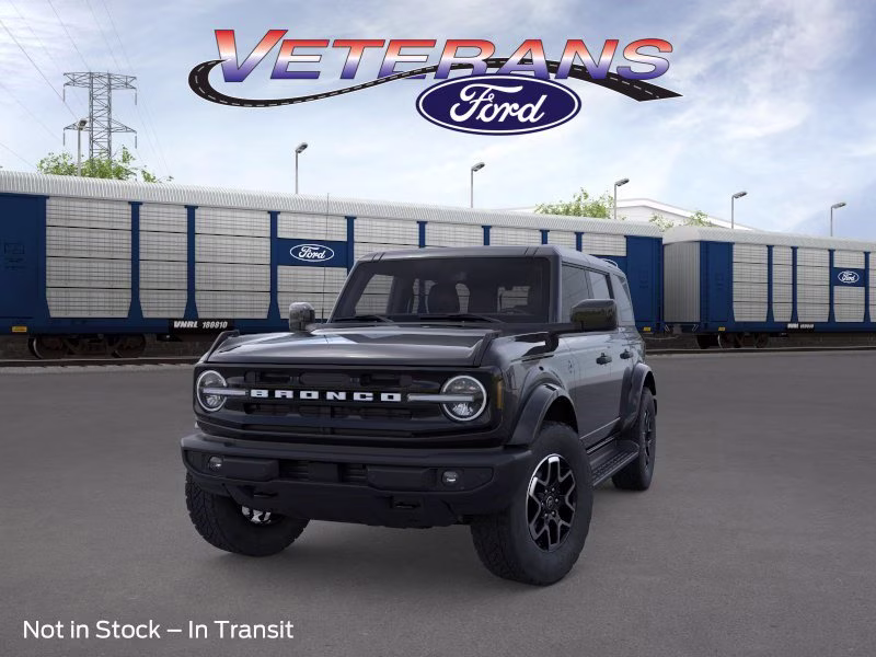2026 Shadow Black Ford Bronco Outer Banks 4X4 Convertible