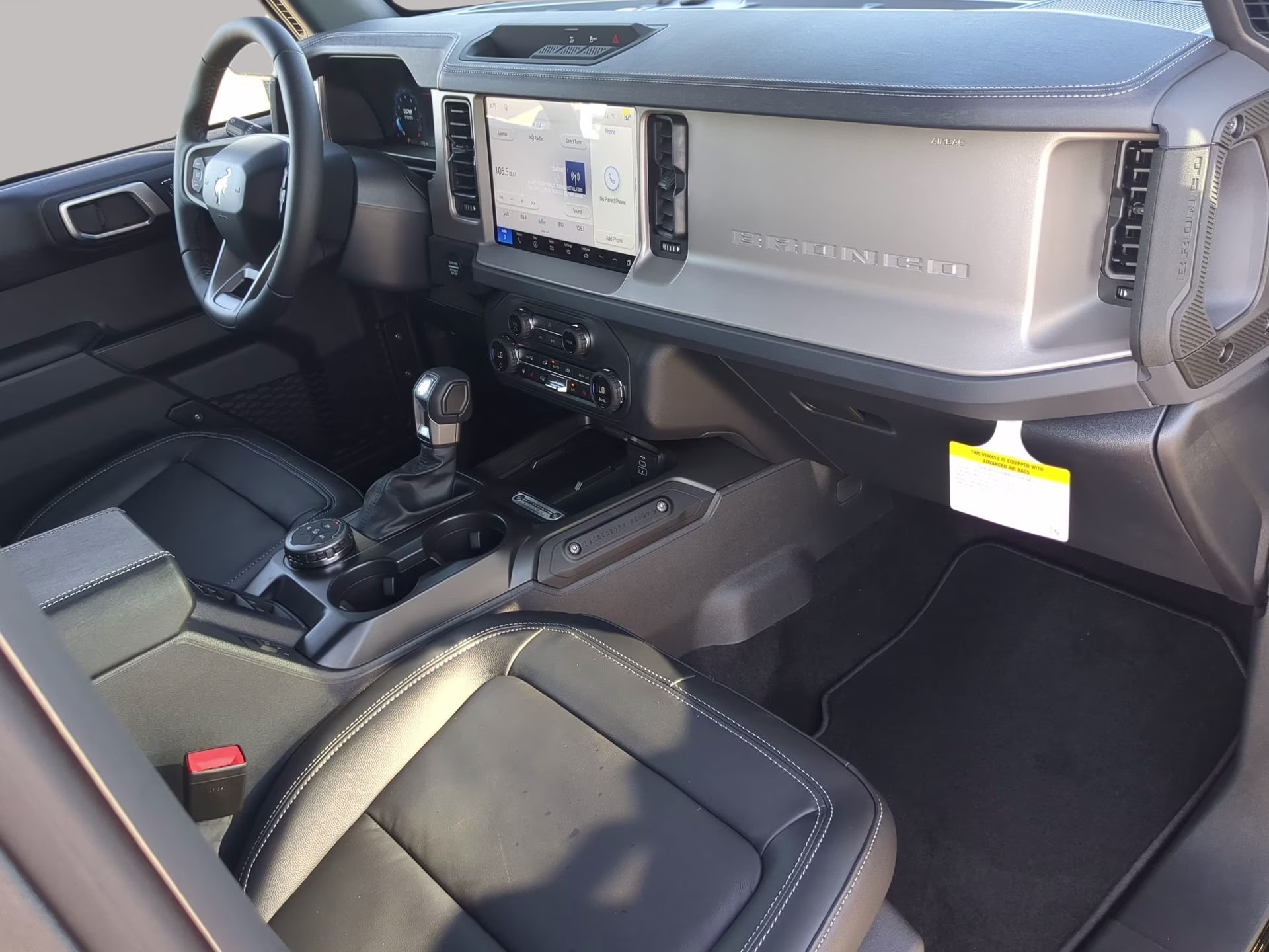 2026 Shadow Black Ford Bronco Outer Banks 4X4 Convertible