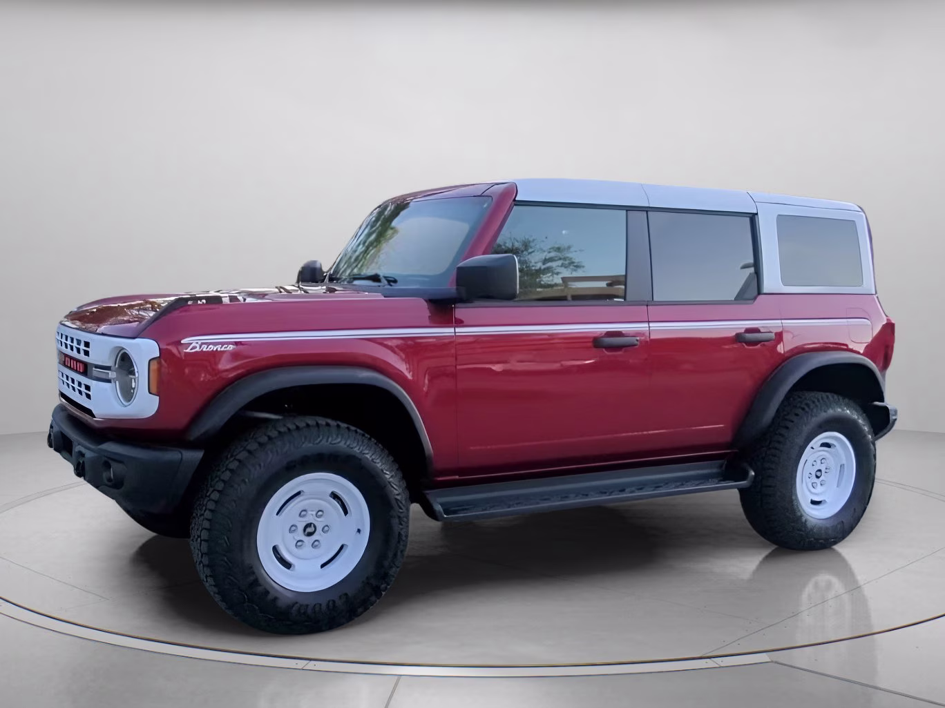 2026 Ruby Red Metallic Tinted Clearcoat Ford Bronco Heritage Edition 4X4 Convertible