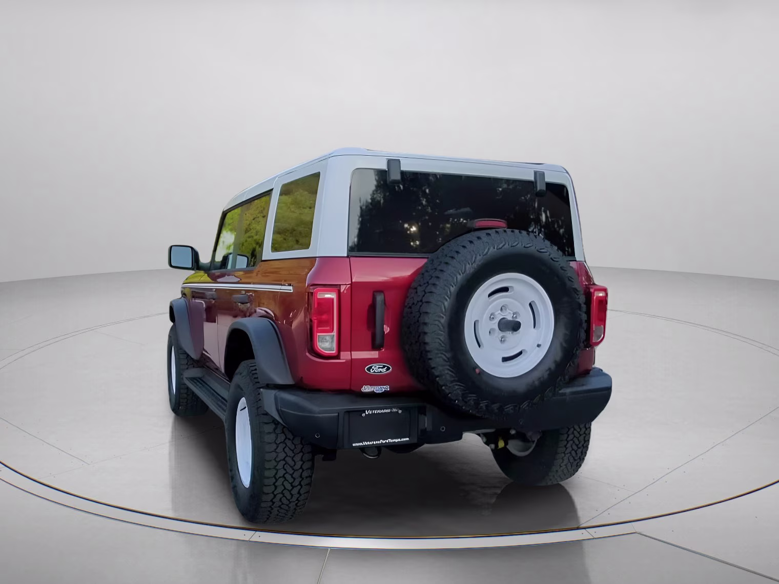2026 Ruby Red Metallic Tinted Clearcoat Ford Bronco Heritage Edition 4X4 Convertible