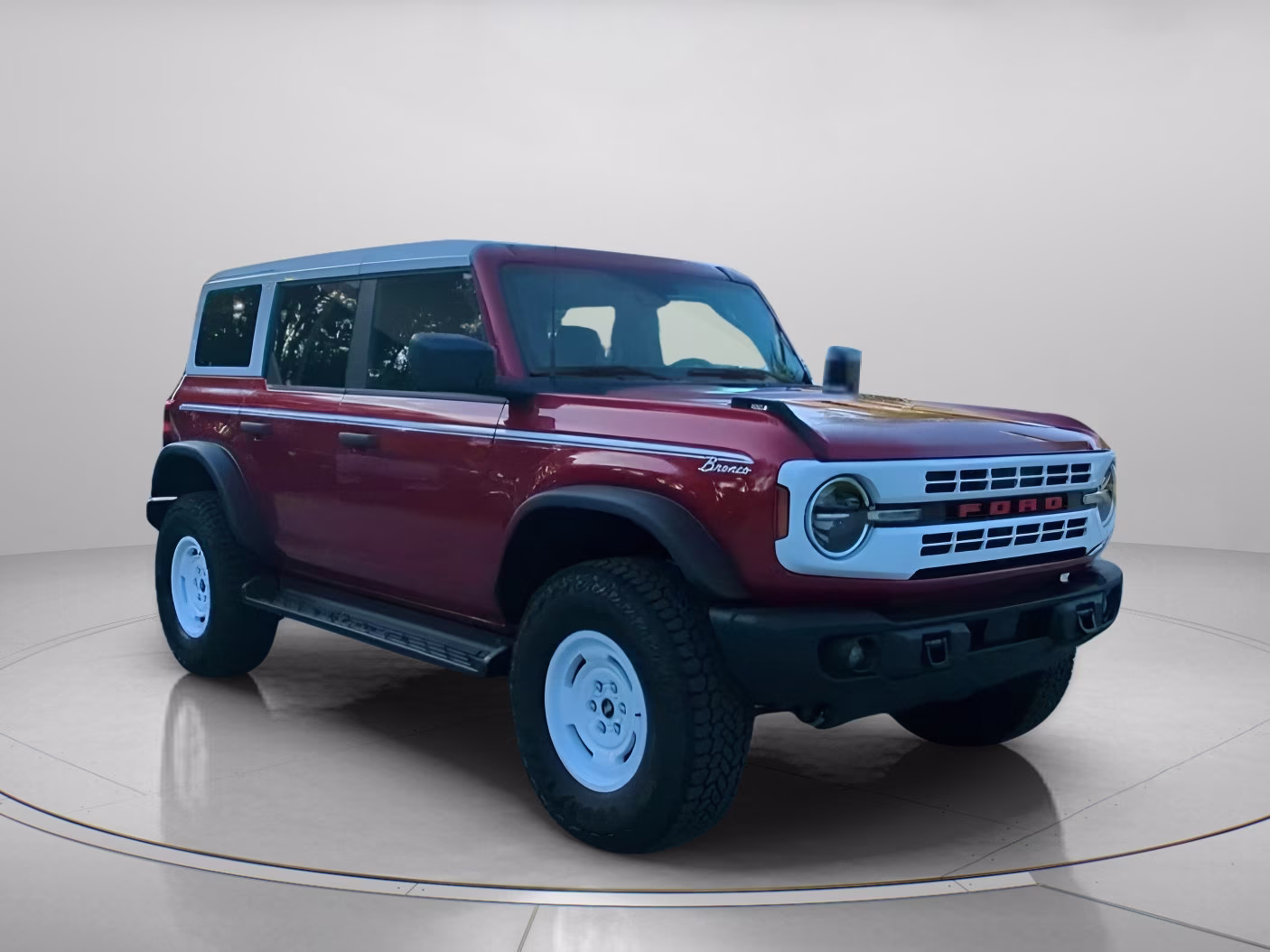 2026 Ruby Red Metallic Tinted Clearcoat Ford Bronco Heritage Edition 4X4 Convertible