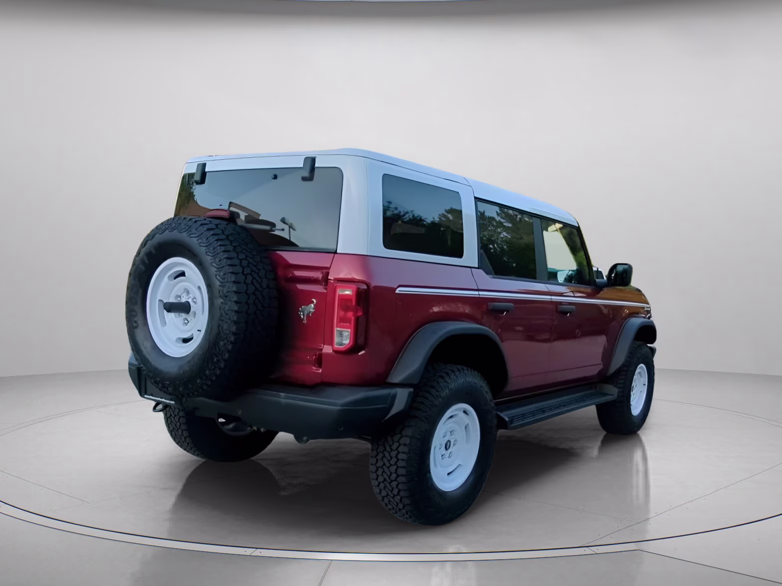 2026 Ruby Red Metallic Tinted Clearcoat Ford Bronco Heritage Edition 4X4 Convertible