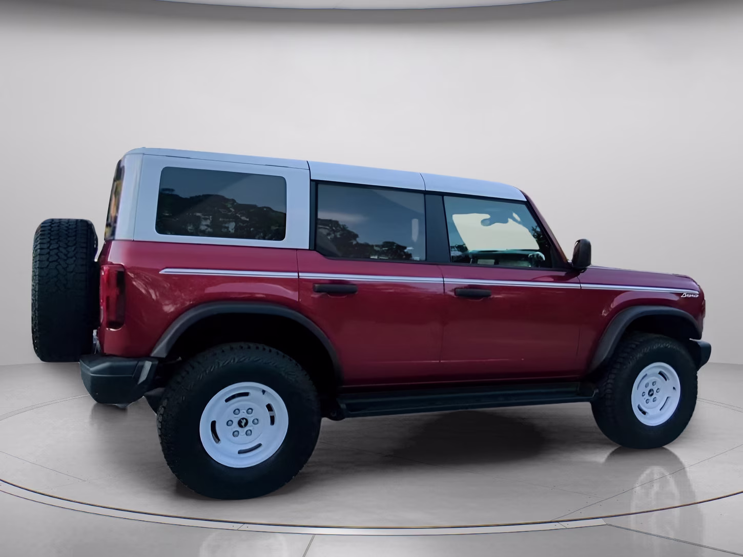 2026 Ruby Red Metallic Tinted Clearcoat Ford Bronco Heritage Edition 4X4 Convertible