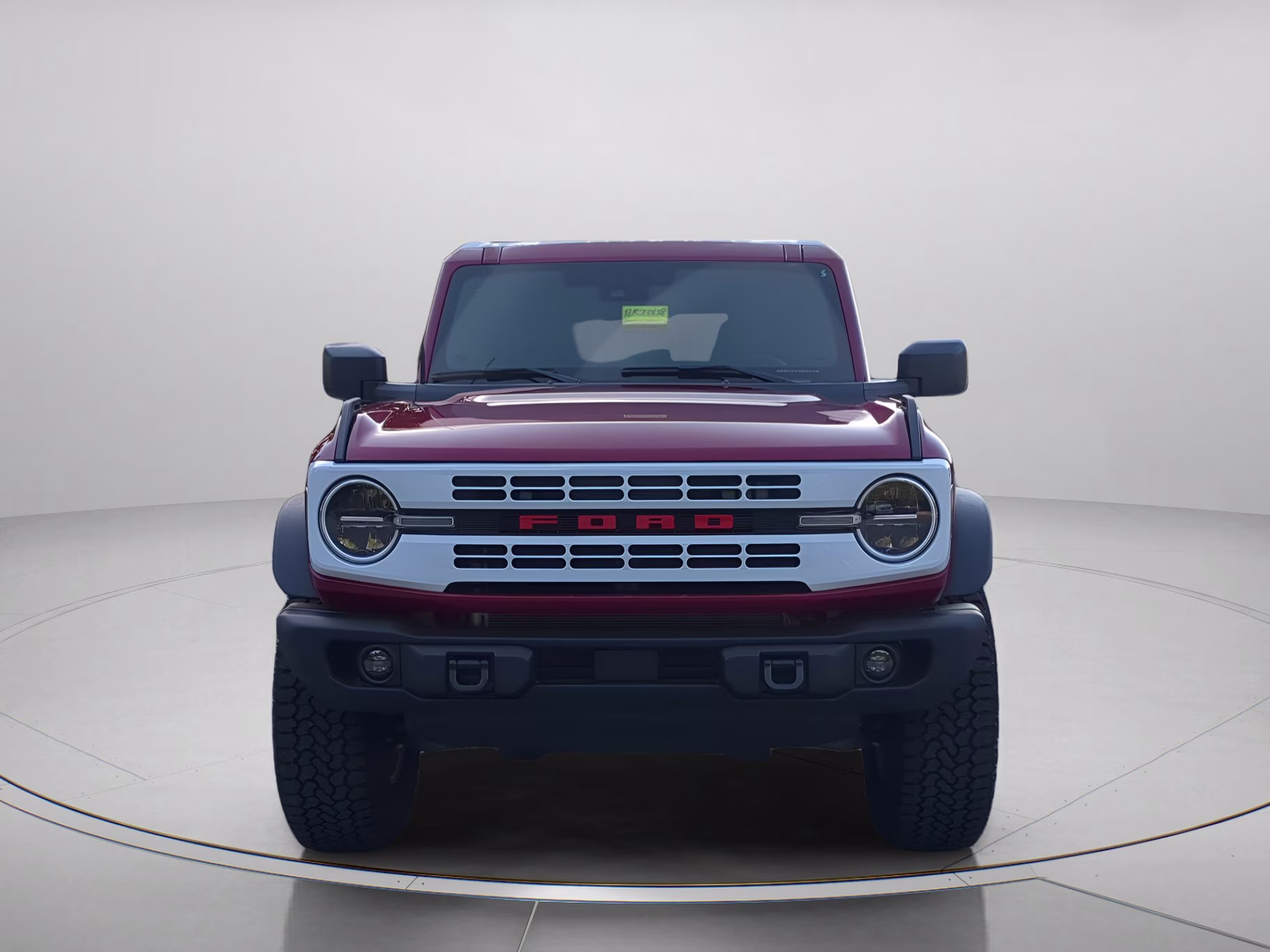 2026 Ruby Red Metallic Tinted Clearcoat Ford Bronco Heritage Edition 4X4 Convertible