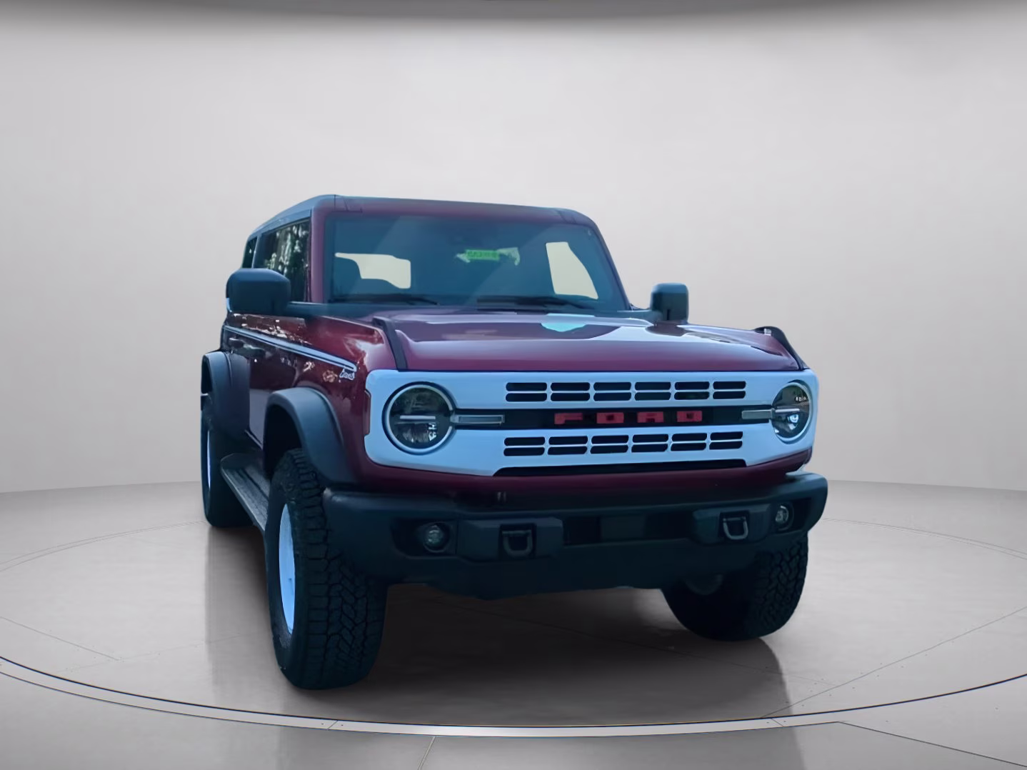 2026 Ruby Red Metallic Tinted Clearcoat Ford Bronco Heritage Edition 4X4 Convertible