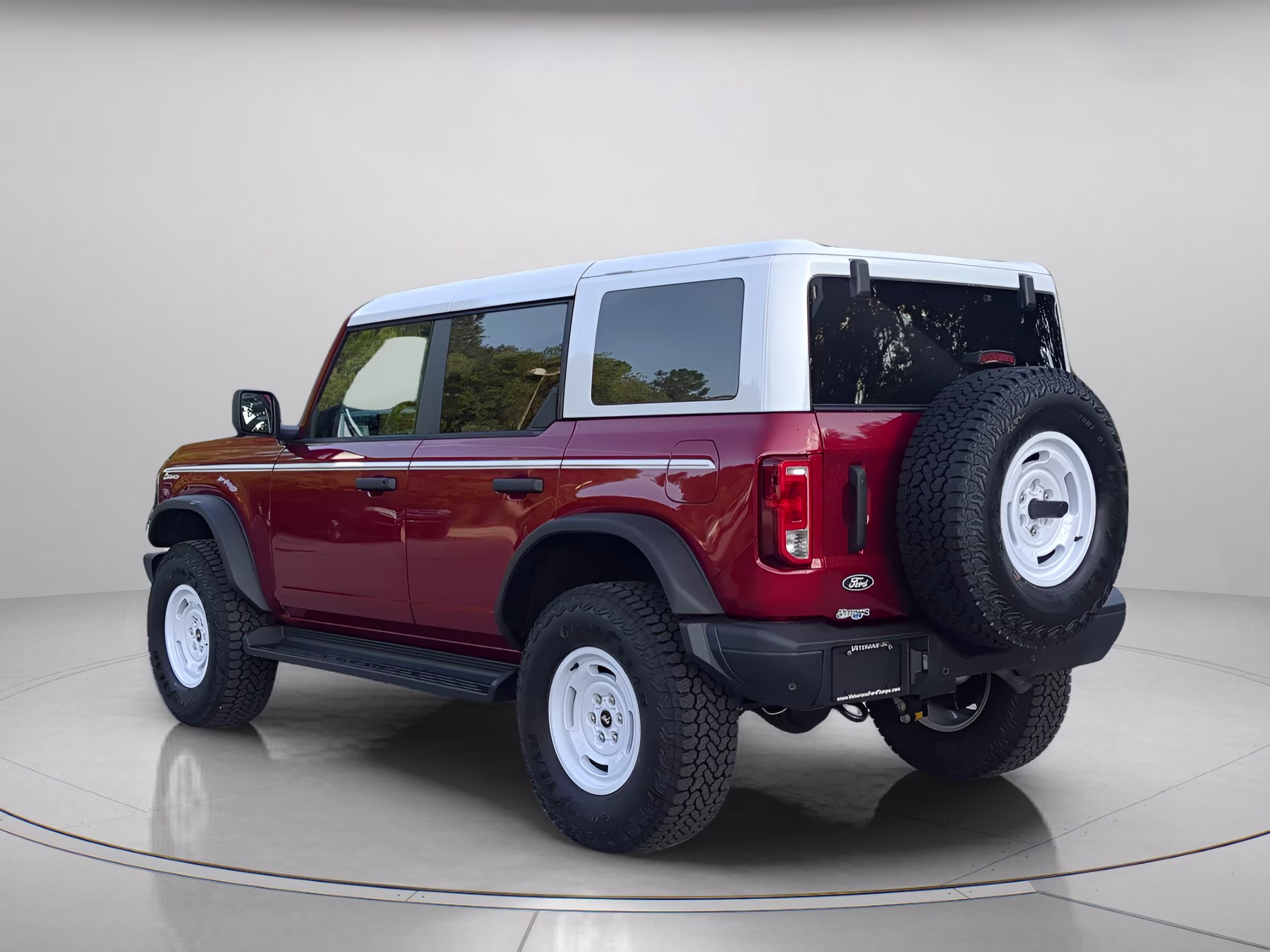2026 Ruby Red Metallic Tinted Clearcoat Ford Bronco Heritage Edition 4X4 Convertible