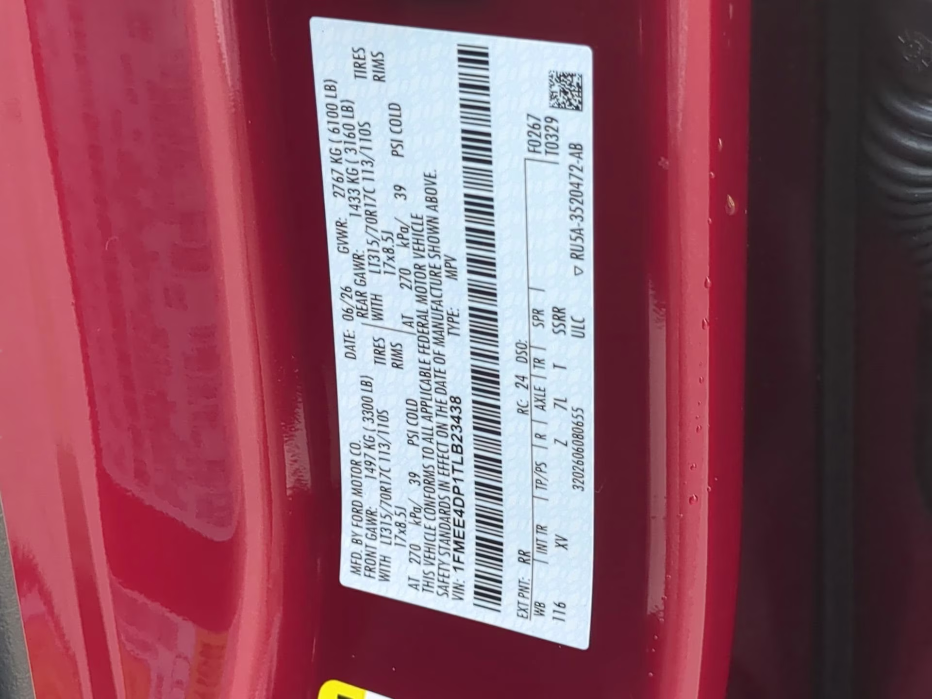 2026 Ruby Red Metallic Tinted Clearcoat Ford Bronco Heritage Edition 4X4 Convertible