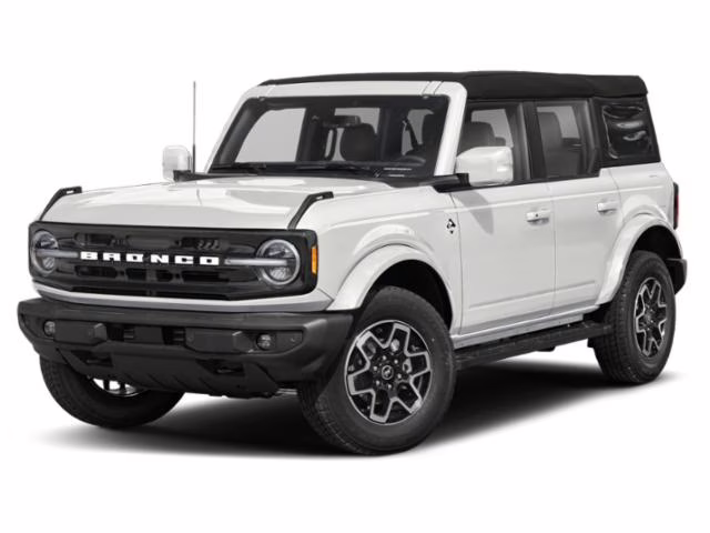 2026 Oxford White Ford Bronco Outer Banks 4X4 Convertible