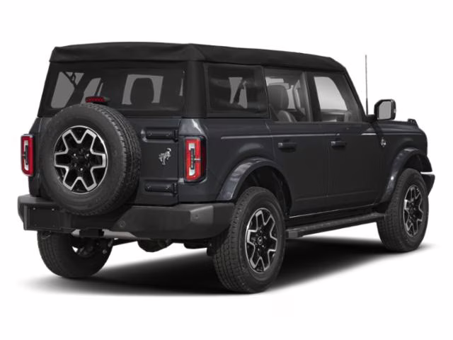 2026 Shadow Black Ford Bronco Outer Banks 4X4 Convertible