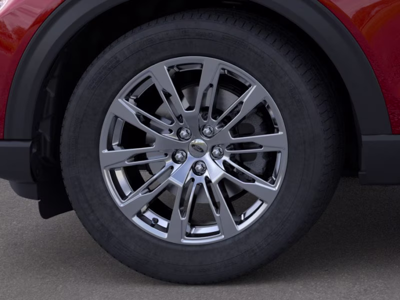 2026 Rapid Red Metallic Tinted Clearcoat Ford Explorer Platinum RWD SUV