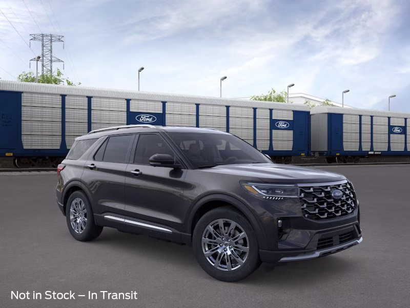 2026 Agate Black Metallic Ford Explorer Platinum RWD SUV