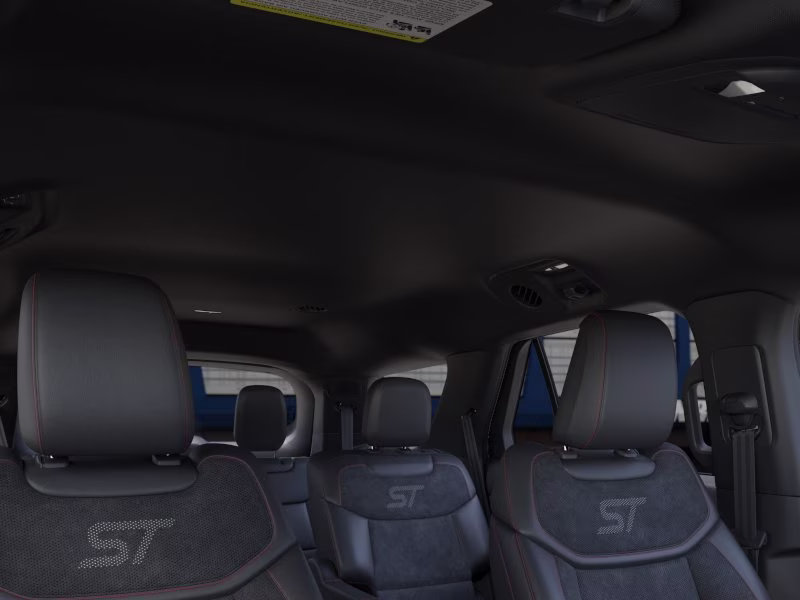 2026 Star White Metallic Tri-Coat Ford Explorer ST 4X4 SUV