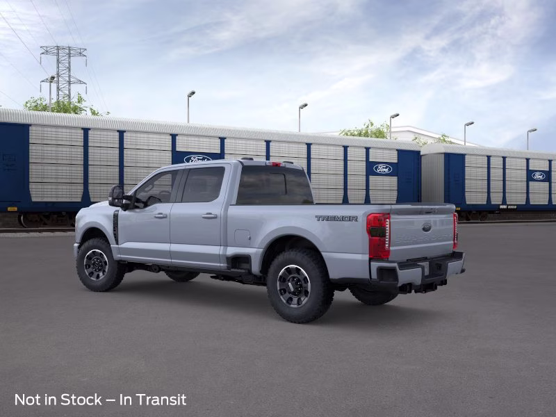 2026 Glacier Gray Metallic Tri-Coat Ford Super Duty F-250 SRW LARIAT Crew Cab Pickup 4X4 Truck