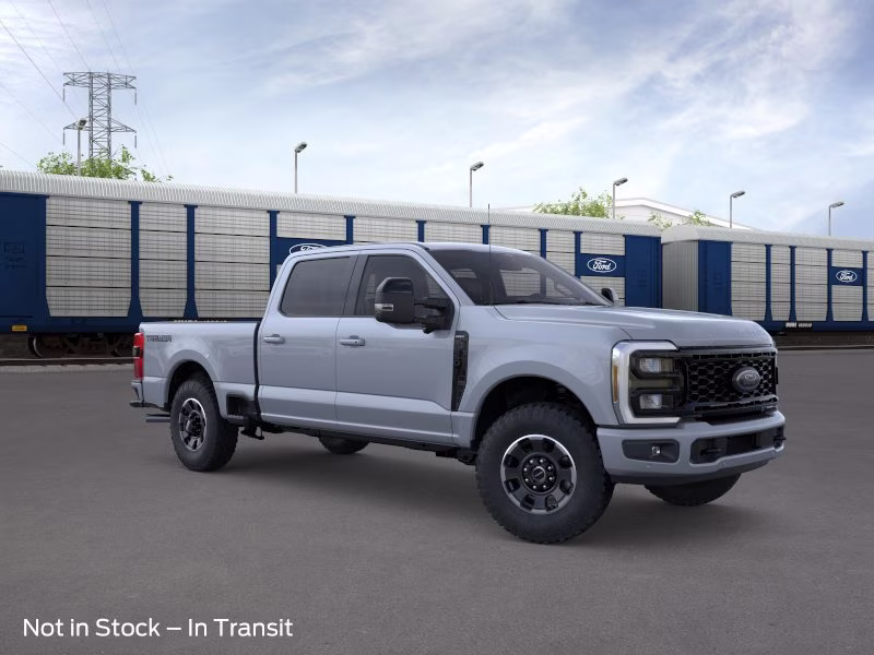 2026 Glacier Gray Metallic Tri-Coat Ford Super Duty F-250 SRW LARIAT Crew Cab Pickup 4X4 Truck