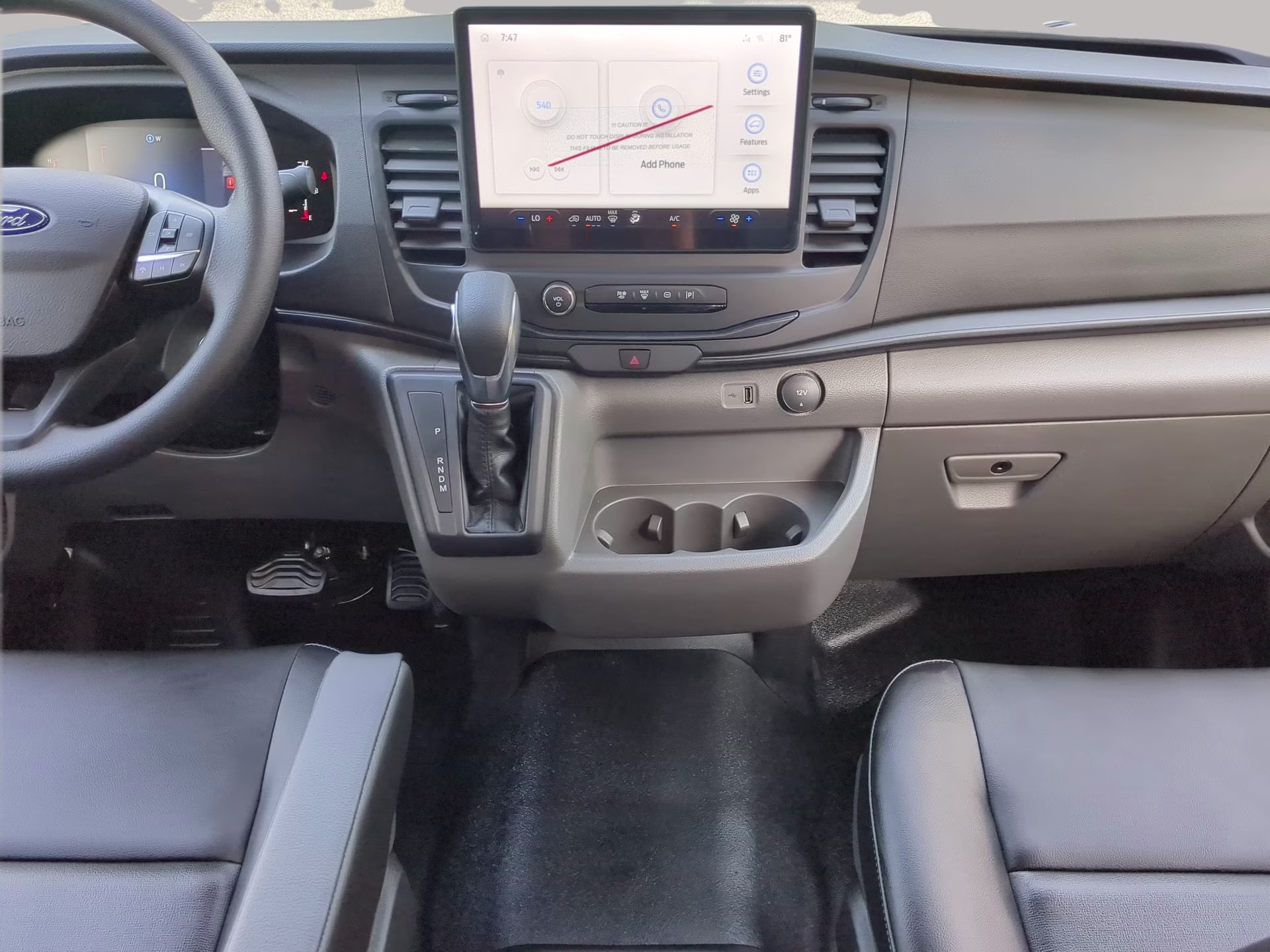 2026 Oxford White Ford Transit Cargo Van RWD Van