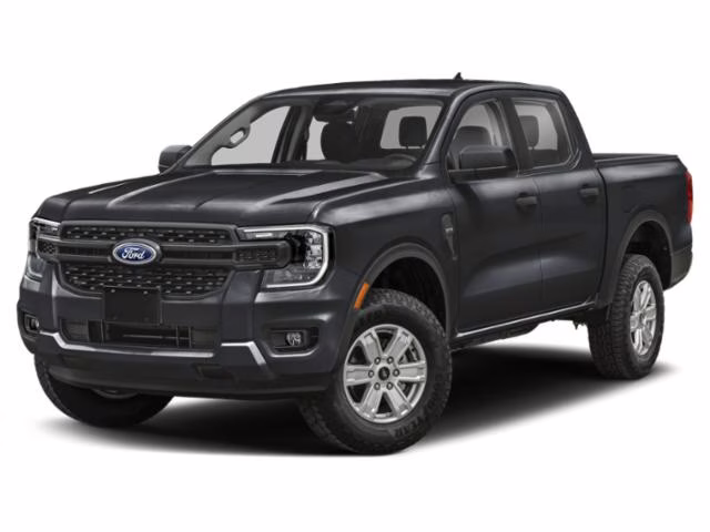 2026 Shadow Black Ford Ranger XL Crew Cab Pickup RWD Truck