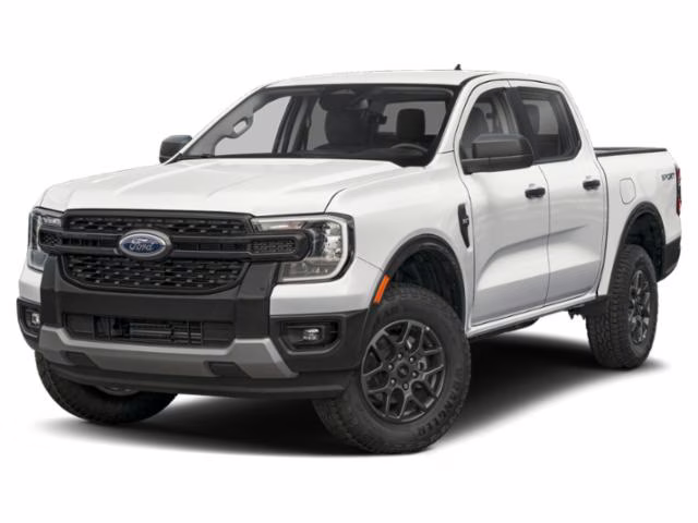 2026 Oxford White Ford Ranger XLT Crew Cab Pickup 4X4 Truck