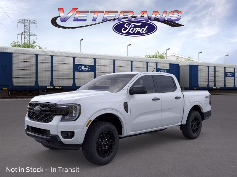 2026 Oxford White Ford Ranger XLT Crew Cab Pickup 4X4 Truck