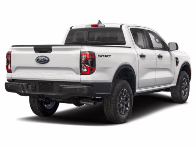 2026 Oxford White Ford Ranger XLT Crew Cab Pickup 4X4 Truck