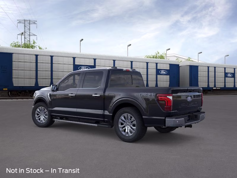 2026 Agate Black Metallic Ford F-150 LARIAT Crew Cab Pickup 4X4 Truck