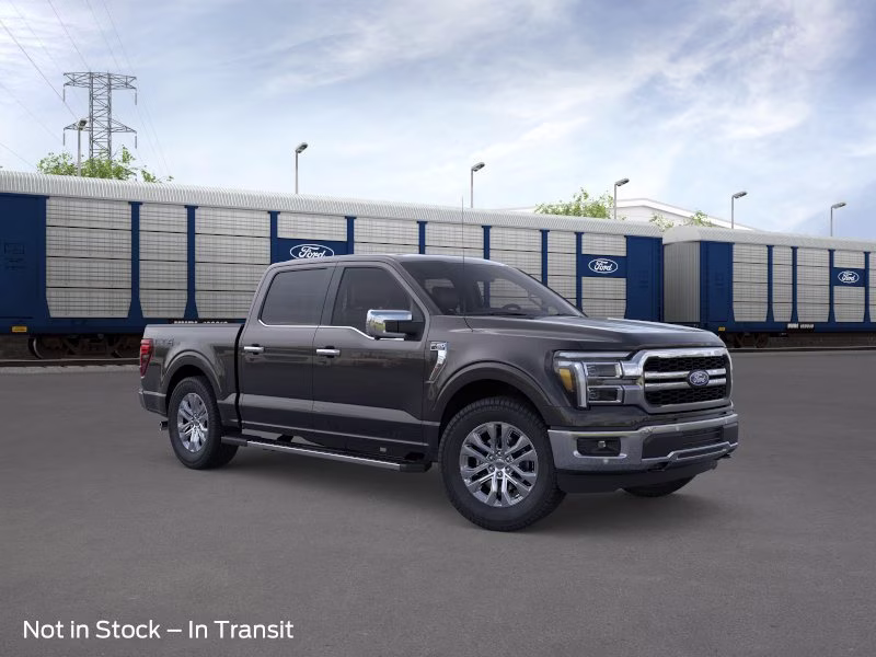 2026 Agate Black Metallic Ford F-150 LARIAT Crew Cab Pickup 4X4 Truck