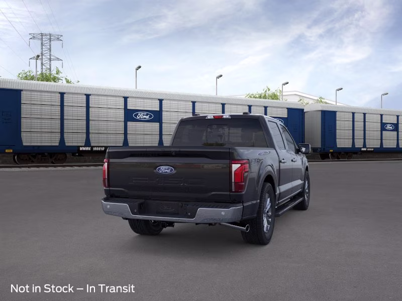 2026 Agate Black Metallic Ford F-150 LARIAT Crew Cab Pickup 4X4 Truck