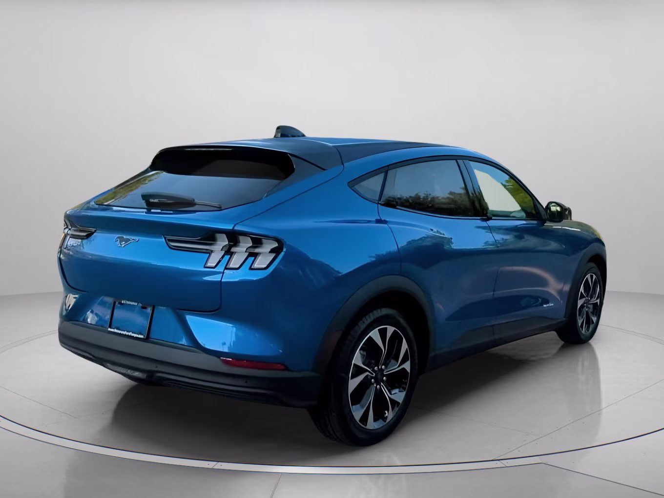 2026 Velocity Blue Metallic Ford Mustang Mach-E Select RWD SUV
