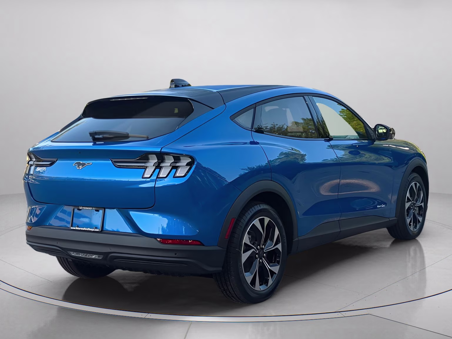 2026 Velocity Blue Metallic Ford Mustang Mach-E Select RWD SUV