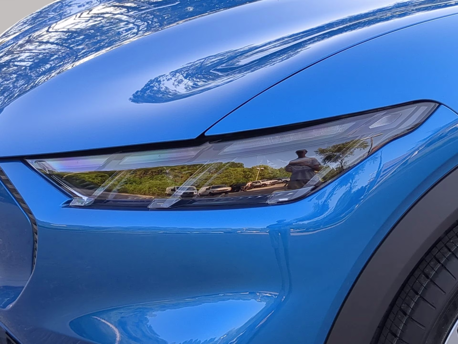 2026 Velocity Blue Metallic Ford Mustang Mach-E Select RWD SUV