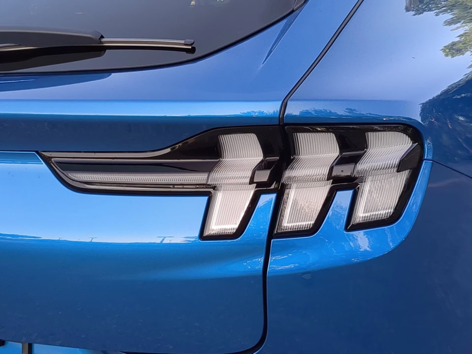 2026 Velocity Blue Metallic Ford Mustang Mach-E Select RWD SUV