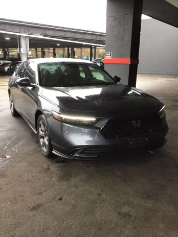 2024 Gray Honda Accord EX FWD Sedan