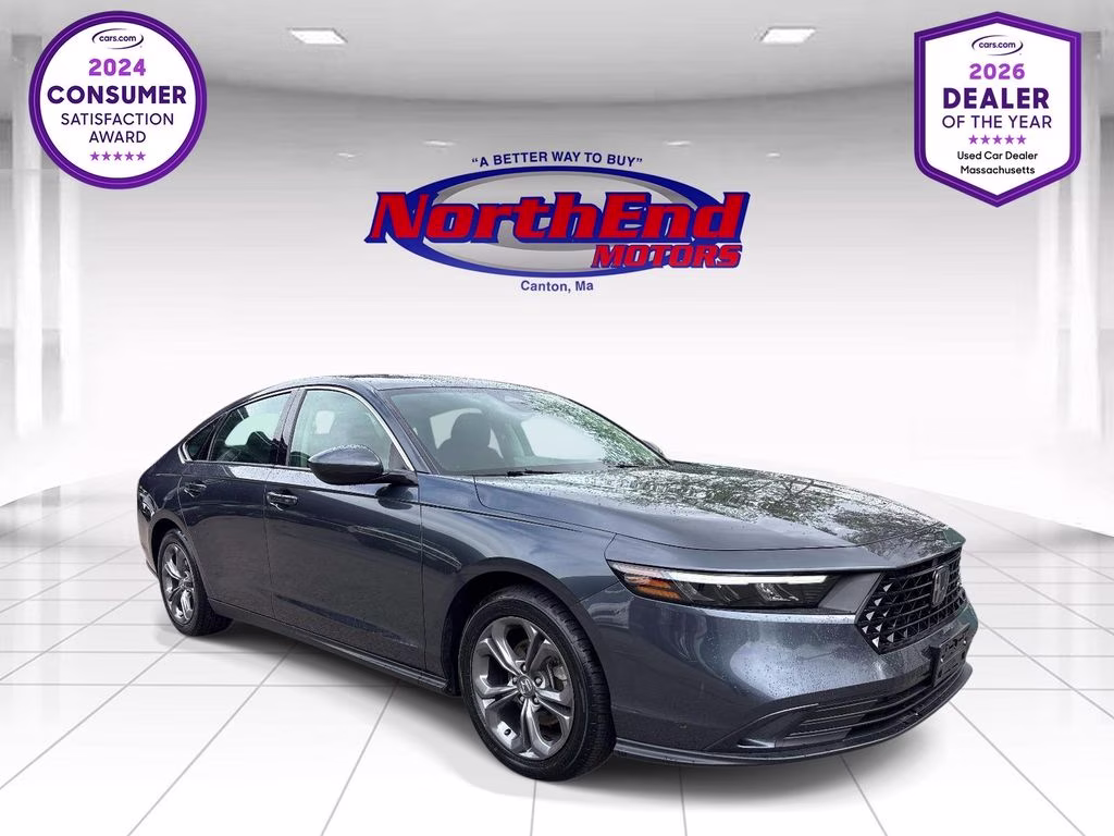 2024 Gray Honda Accord EX FWD Sedan