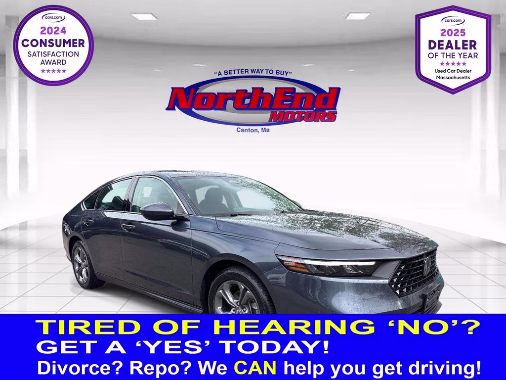 2024 Gray Honda Accord EX FWD Sedan