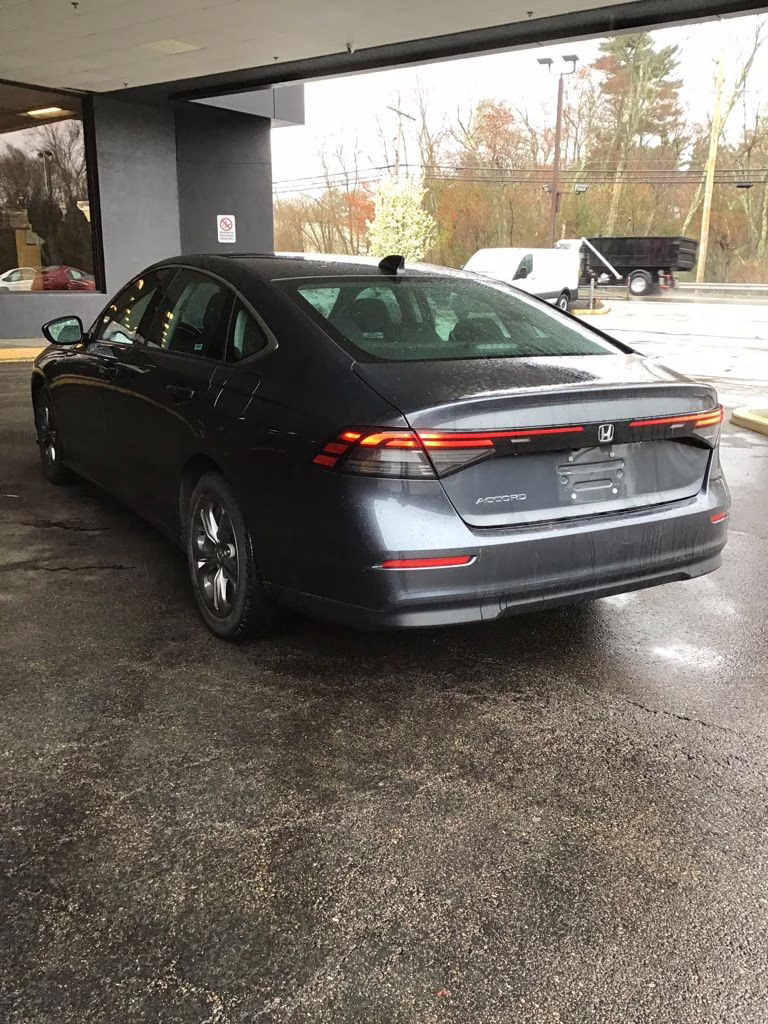 2024 Gray Honda Accord EX FWD Sedan