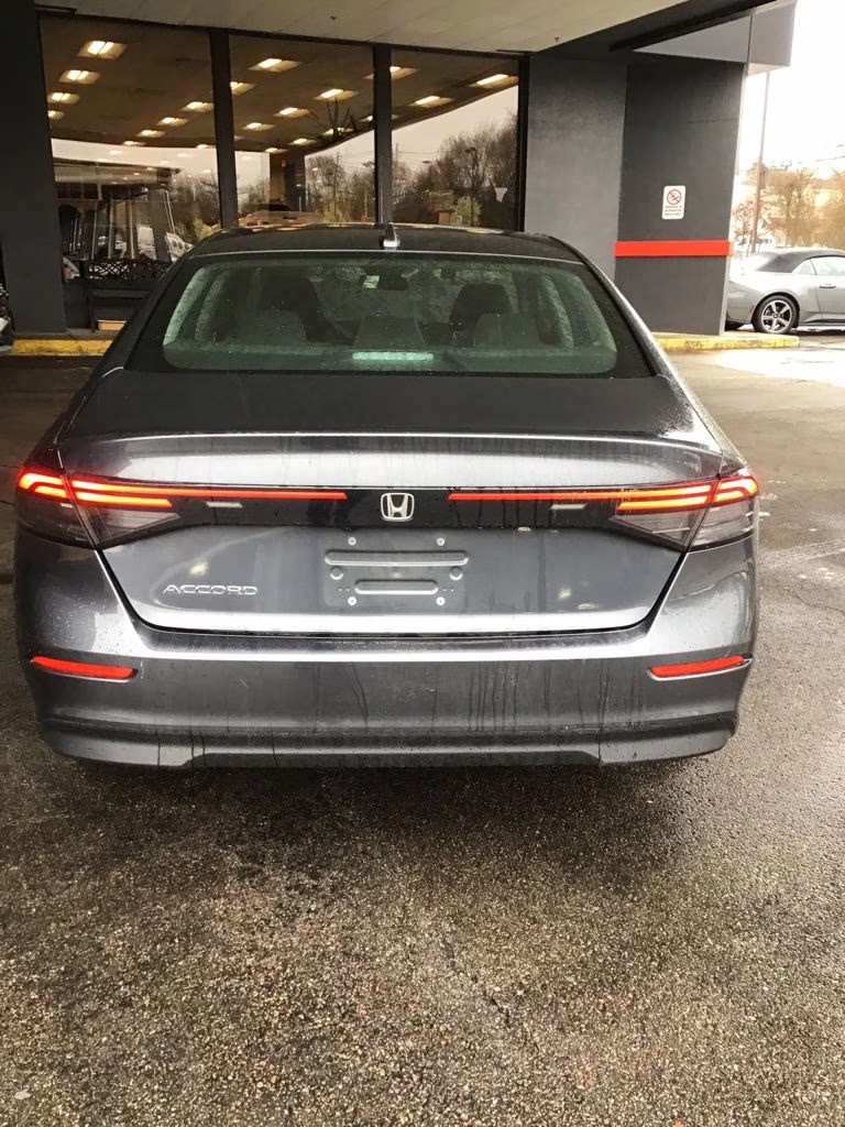 2024 Gray Honda Accord EX FWD Sedan