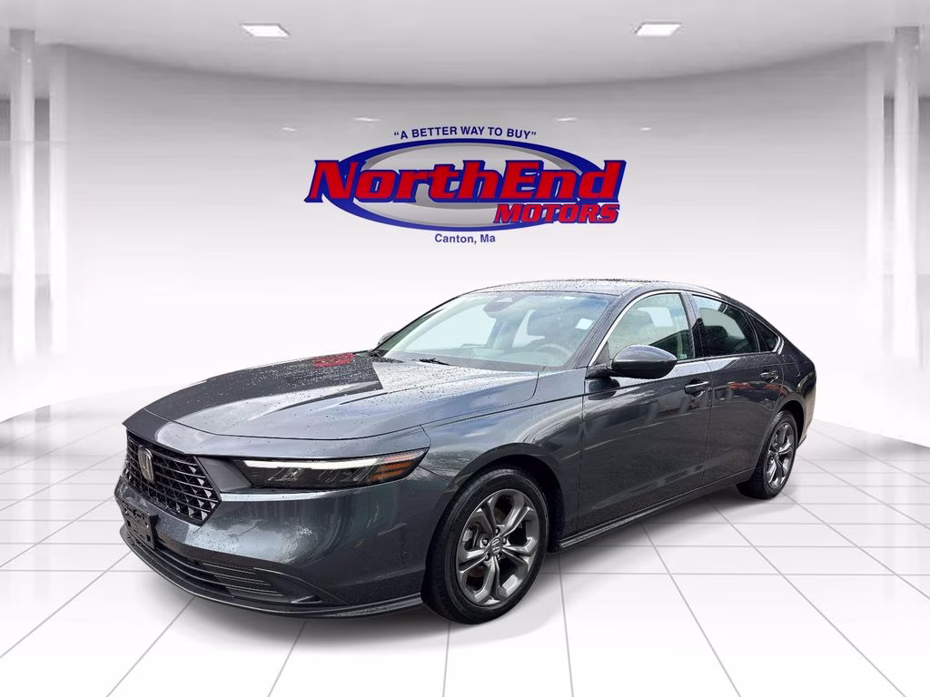 2024 Gray Honda Accord EX FWD Sedan