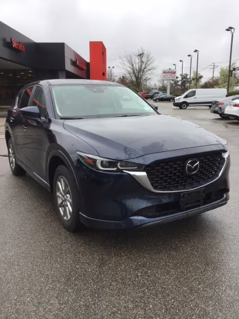 2025 Deep Crystal Blue Mica Mazda CX-5 2.5 S Preferred Package AWD SUV