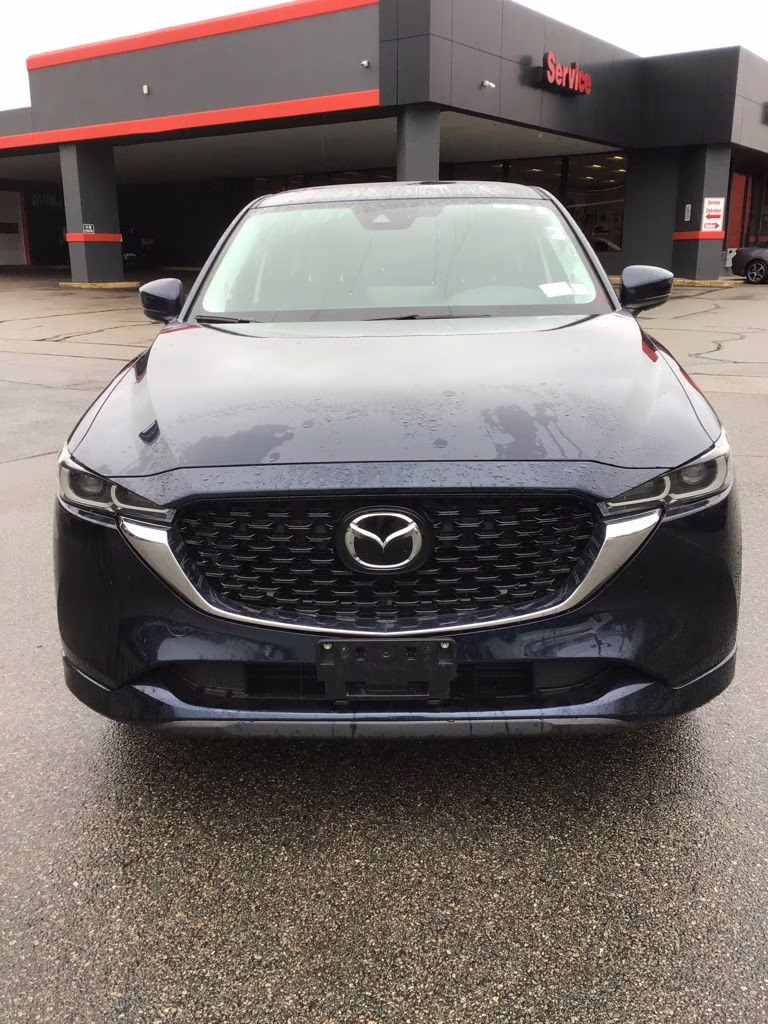 2025 Deep Crystal Blue Mica Mazda CX-5 2.5 S Preferred Package AWD SUV