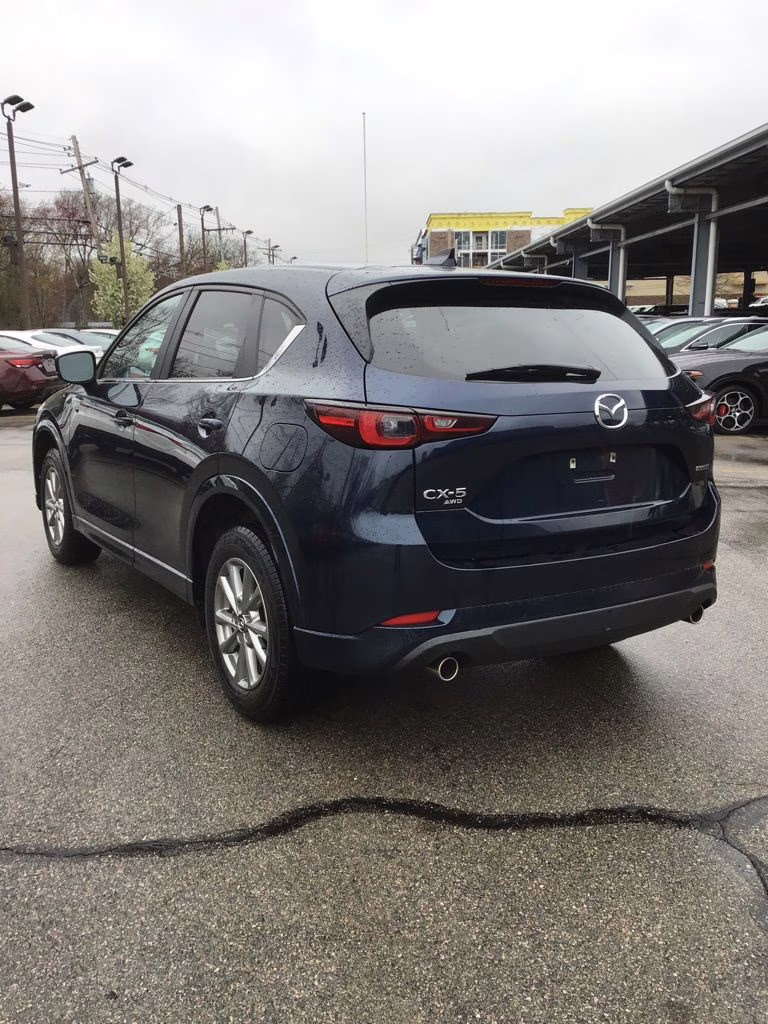 2025 Deep Crystal Blue Mica Mazda CX-5 2.5 S Preferred Package AWD SUV