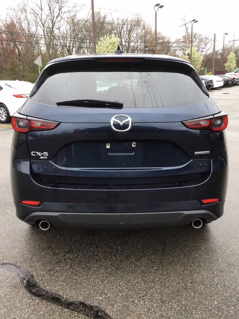 2025 Deep Crystal Blue Mica Mazda CX-5 2.5 S Preferred Package AWD SUV