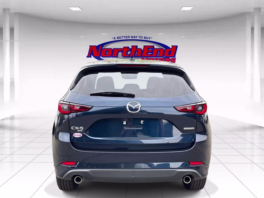 2025 Deep Crystal Blue Mica Mazda CX-5 2.5 S Preferred Package AWD SUV