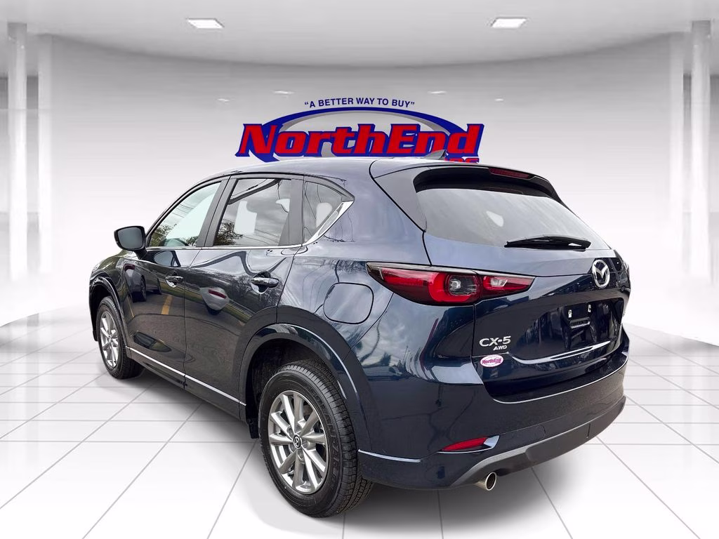 2025 Deep Crystal Blue Mica Mazda CX-5 2.5 S Preferred Package AWD SUV