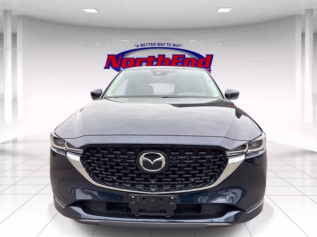 2025 Deep Crystal Blue Mica Mazda CX-5 2.5 S Preferred Package AWD SUV
