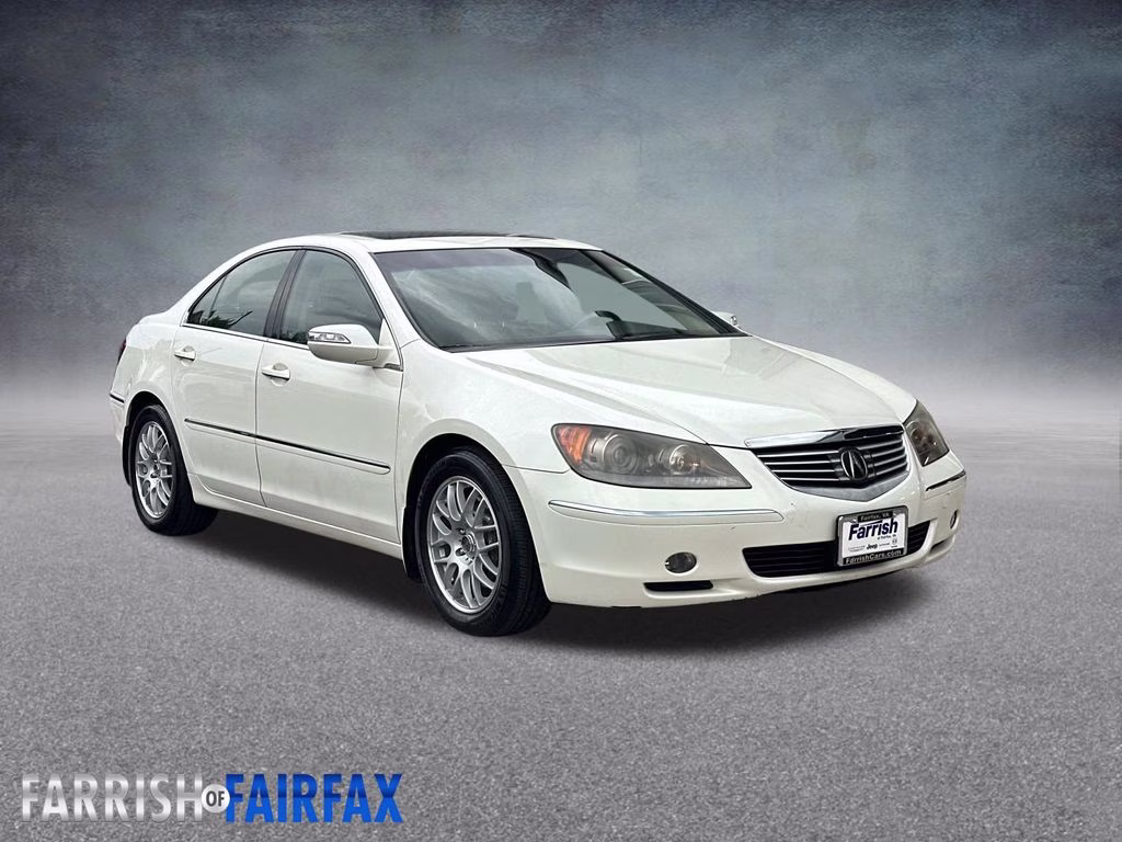 2006 Premium White Pearl Acura RL 3.5 AWD Sedan