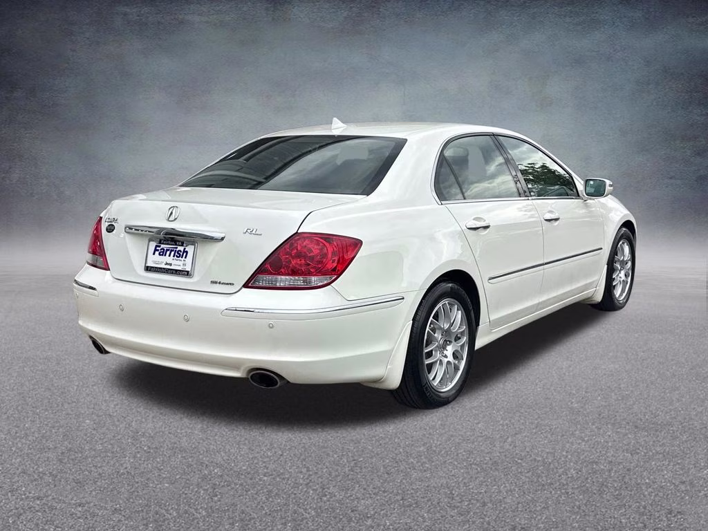 2006 Premium White Pearl Acura RL 3.5 AWD Sedan