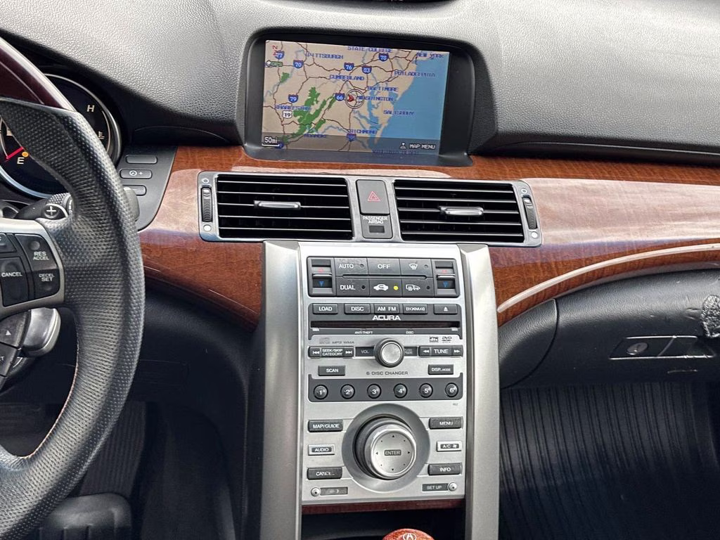 2006 Premium White Pearl Acura RL 3.5 AWD Sedan